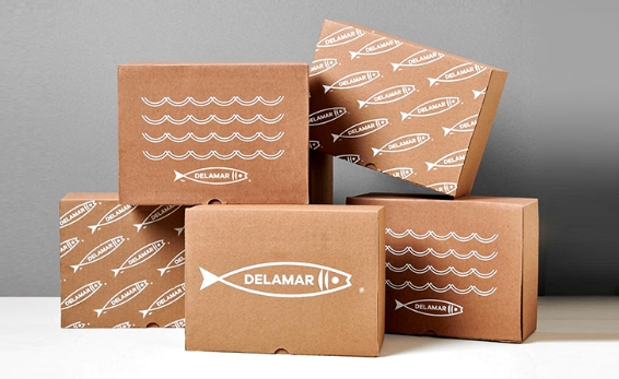 brown box packaging design