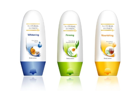 body lotion packaging design