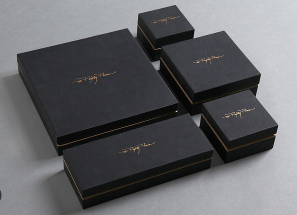 black packaging design