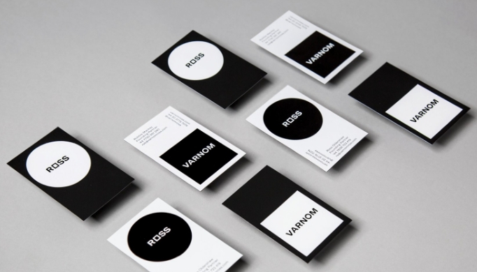 black and white packaging design
