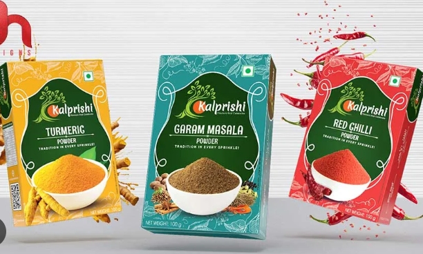best spices packaging design