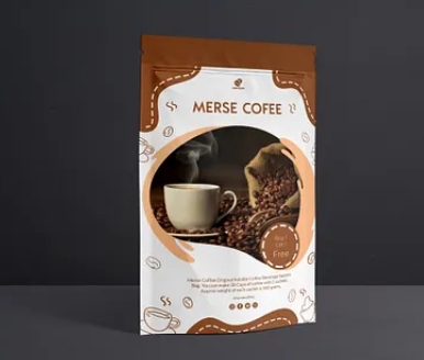coffee sachet design