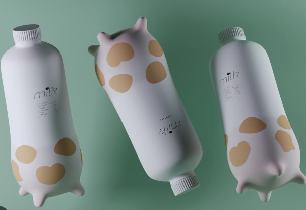 creative milk packaging design