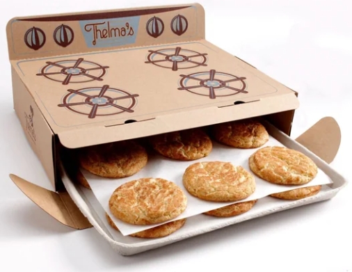 cookies box packaging design
