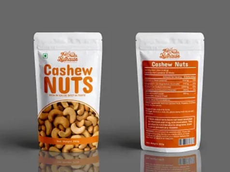 cashew nut packaging design
