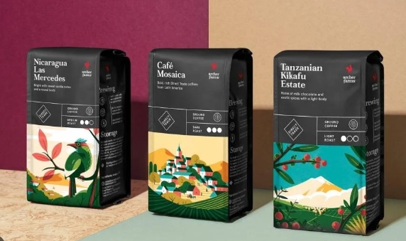 creative coffee packaging