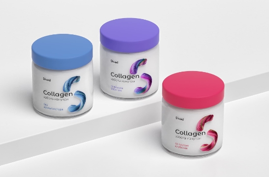 collagen packaging design