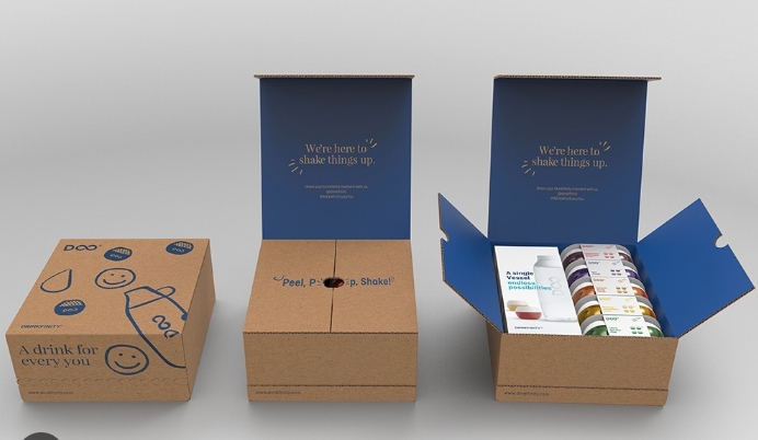 custom logo packing box