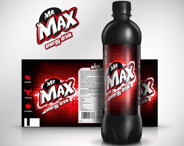 energy drink packaging design