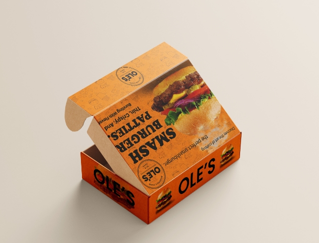 fast food box design