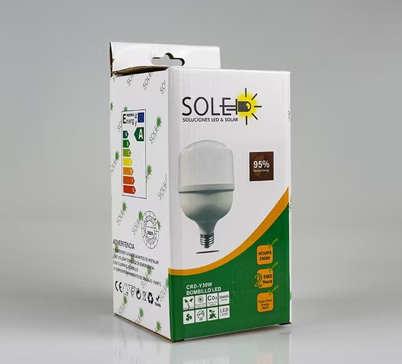 led bulb box design
