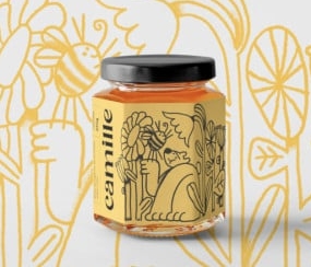 honey packaging design