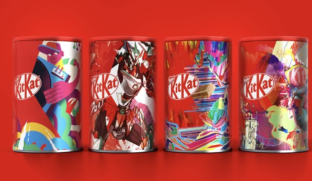 kitkat packaging design