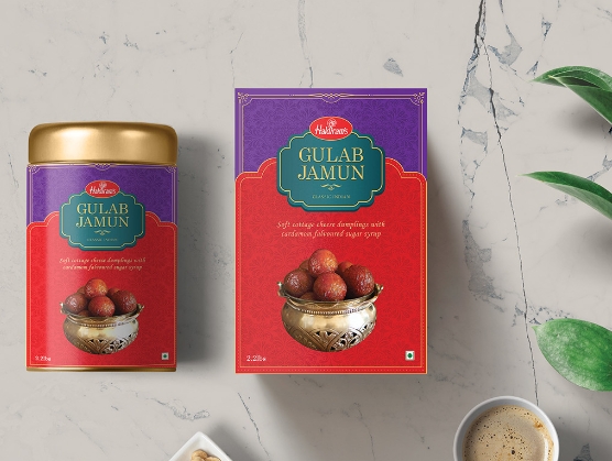 haldiram packaging design