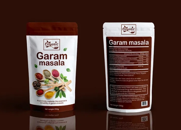 masala packaging design