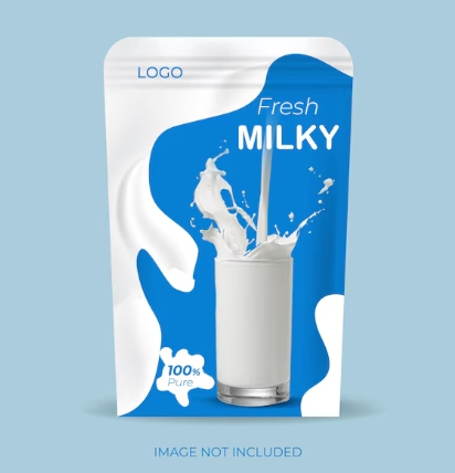 milk pack design