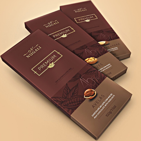 luxury chocolate packaging design