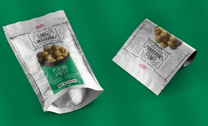 makhana packaging design