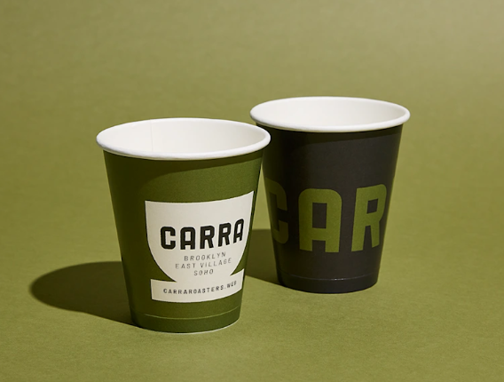 custom printed paper coffee cups