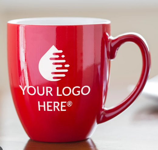 coffee mug with logo