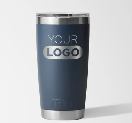 yeti mugs with company logo