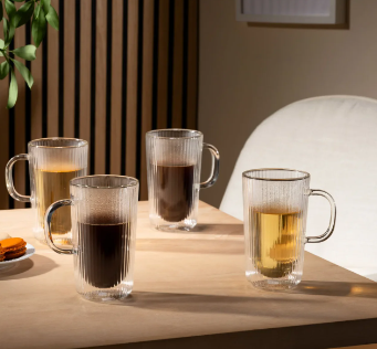 bodum glass coffee cups