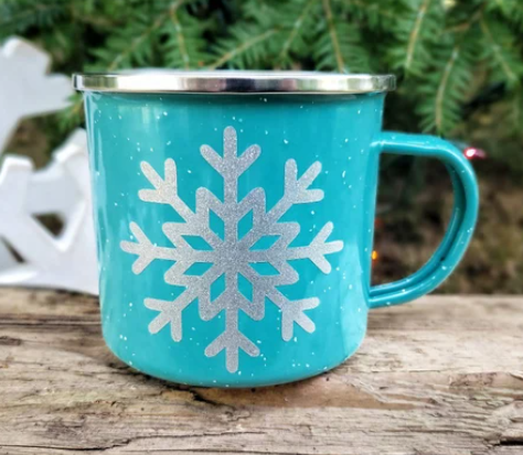 snowflake mug