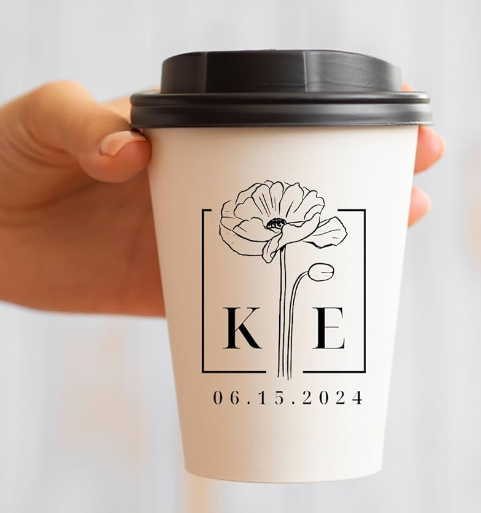 custom paper cups with logo