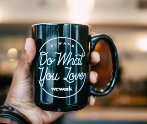 mugs with company logo