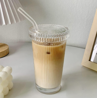 glass coffee tumbler