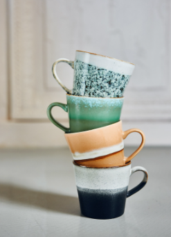 hk living cappuccino mugs