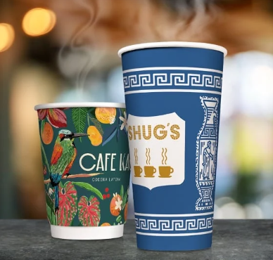design your own paper cups