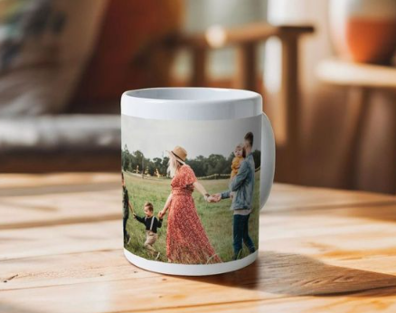 photo cup design