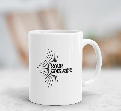 add logo to mug