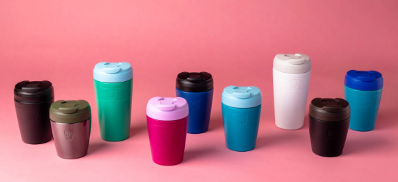 design your own reusable coffee cup