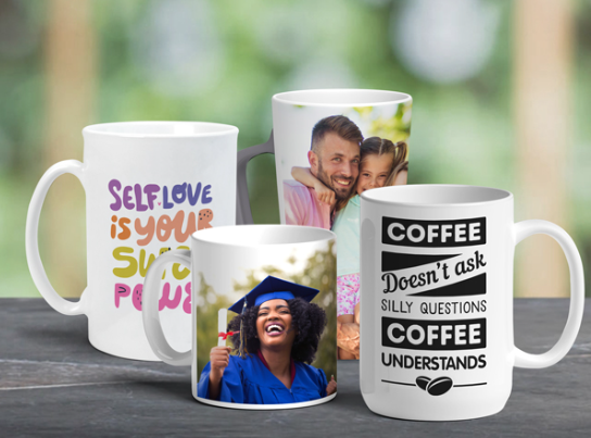 print design on mug