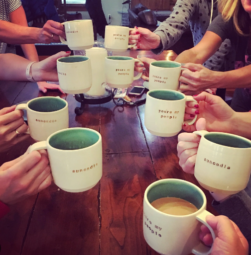 personalised text mugs