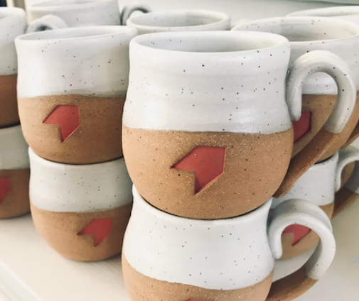 logo ceramic mugs