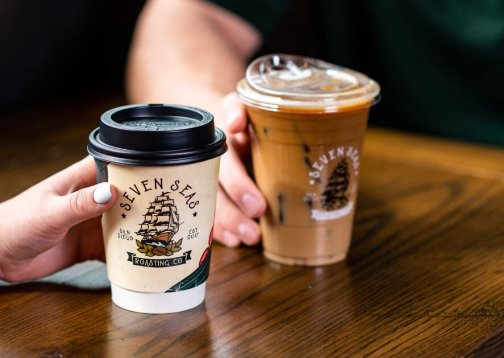 business logo coffee cups