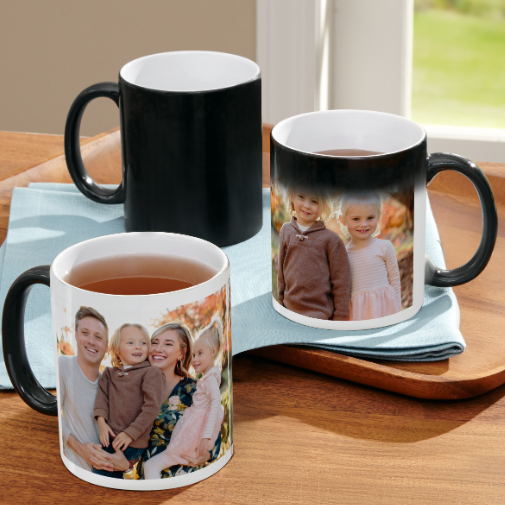 photo printed on mug