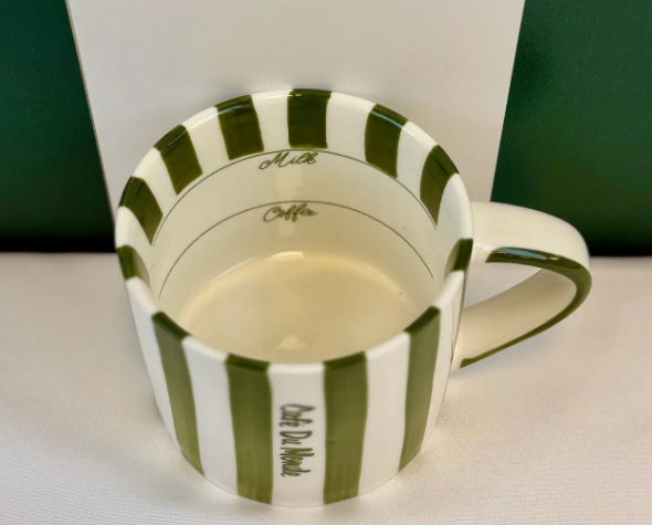 stripe mug
