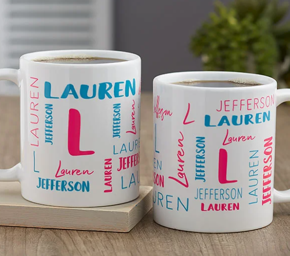 mug name design