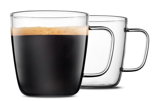 oversized glass coffee mugs