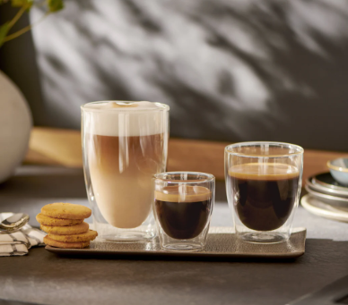 double wall glass coffee