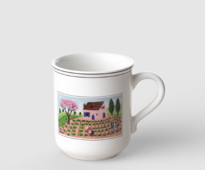 ceramic handleless coffee mugs