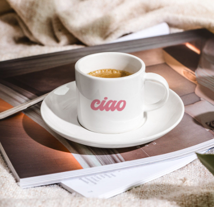 personalised espresso coffee cups