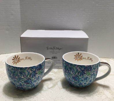 lilly pulitzer mug set