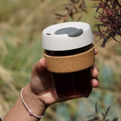 keepcup reusable tempered glass coffee cup