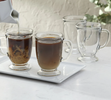 glass coffee set
