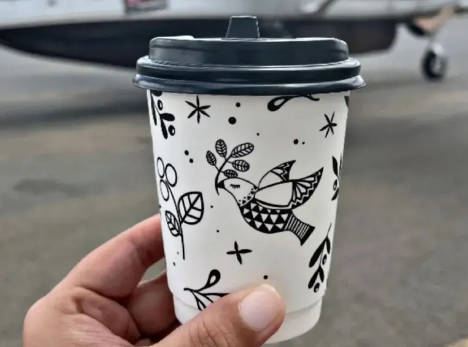 custom printed takeaway coffee cups